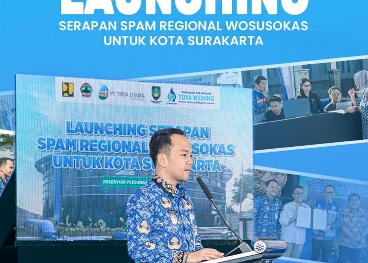 Program Sistem Penydiaan Air Minum SPAM Regional Wosusokas di Reservoir Plesungan Gondangrejo 5