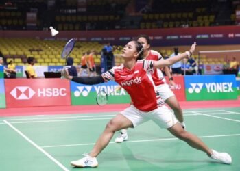 Riska Anggraini-Rinjani Kwinnara Nastine/Andalan Ganda Putri Tim Piala Suhandinata Indonesia (Sumber: pbsi.id)