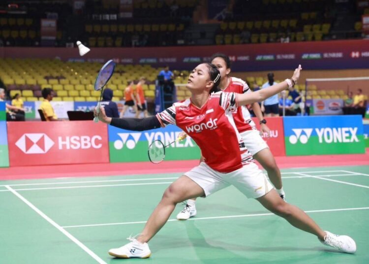 Riska Anggraini-Rinjani Kwinnara Nastine/Andalan Ganda Putri Tim Piala Suhandinata Indonesia (Sumber: pbsi.id)