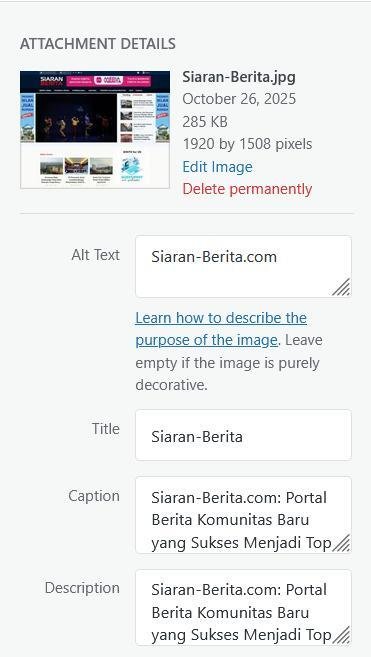 Siaran-Berita.com: Portal Berita Komunitas Baru yang Sukses Menjadi Top di Google Search dan Google News 47 siaran-berita.com