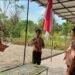 Proses pelantikan Pimpinan SAKA POM oleh Mabi Saka POM