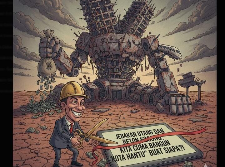 Jebakan Utang dan Beton Kosong: Kita Cuma Bangun "Kota Hantu" Buat Siapa?! 46 Kota Hantu
