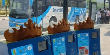 Tap on bus di Lampung ITERA