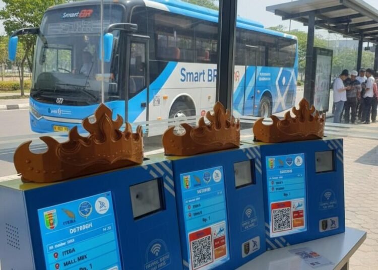 Tap on bus di Lampung ITERA