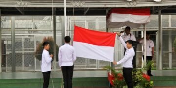 Petugas dan Warga Binaan Lapas Bengkulu Bersatu dalam Upacara Hari Kesaktian Pancasila 2025