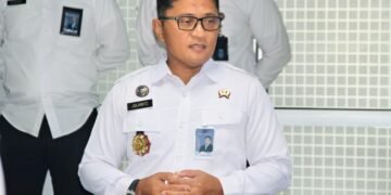 Julianto Budhi Prasetyono pimpin apel pagi perdana, tekankan sinergi dan semangat kerja ASN Lapas Bengkulu.