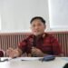 Julianto Budhi Prasetyono, memimpin briefing perdana bersama seluruh jajaran aparatur sipil negara (ASN) di Aula Lapas Bengkulu, Kamis (9/10).