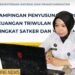 Operator BMN Lapas Bengkulu mengikuti Zoom Pra-Rekon Triwulan III 2025, memastikan ketelitian laporan keuangan dan aset negara.