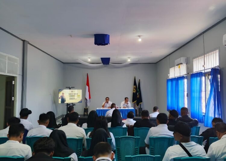 Tingkatkan Kinerja dan Integritas, Lapas Ternate Laksanakan Rapat Dinas 46 Lapas Ternate