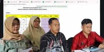 Pejabat dan staf Lapas Bengkulu mengikuti pendampingan penyusunan kebutuhan JF Konselor Adiksi secara daring untuk memperkuat layanan rehabilitasi pemasyarakatan.