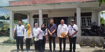 Sukseskan PTSL di Kabupaten Asahan, Kepala Kantor Pertanahan Kabupaten Asahan Turun Langsung ke Lapangan