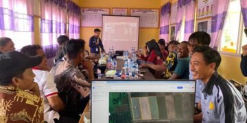 Pelatihan Pemetaan Luasan Lahan untuk Petani Rawa Pitu: Kolaborasi Tim Ekspedisi Patriot Undip dan BPP Kecamatan Rawa Pitu 28 WhatsApp Image 2025 10 22 at 14.33.48