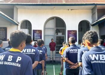 Lapas Bandanaira Mantapkan Gerakan Zero Halinar lewat Sosialisasi ke Warga Binaan 55 Lapas Bandanaira