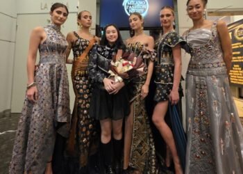 Michelle Liu Tampilkan Koleksi “Royal Heritage Twist” di Milan Fashion Night 2025