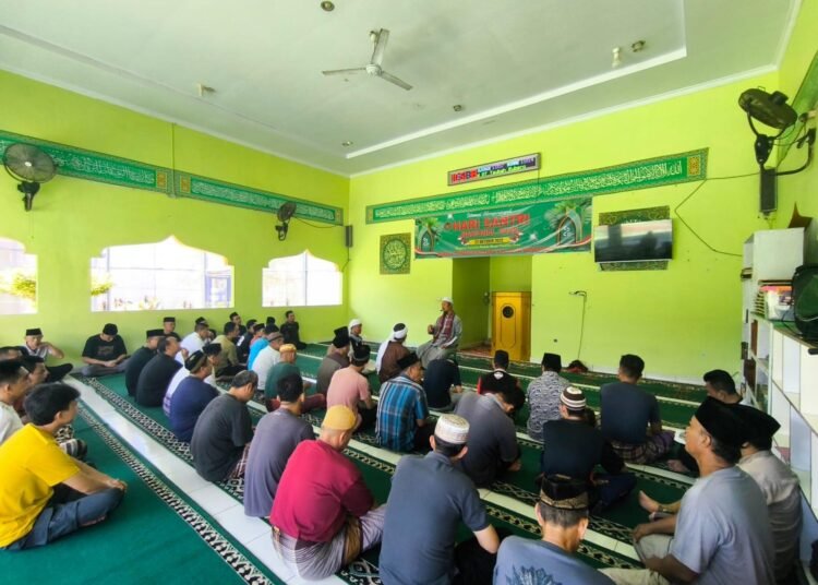 Pembinaan Akhlak Berkelanjutan Bagi WBP, Rutan Bengkulu Gandeng Jamaah Masjid Taqwa 46 Rutan Bengkulu