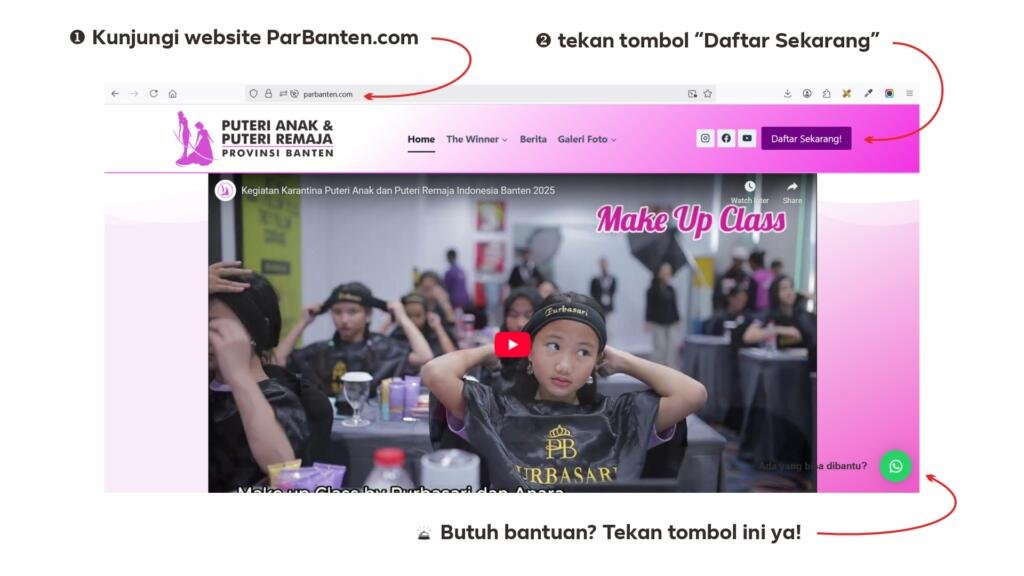 puteri anak dan remaja banten 2026