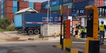 palang parkir nontunai tol 1