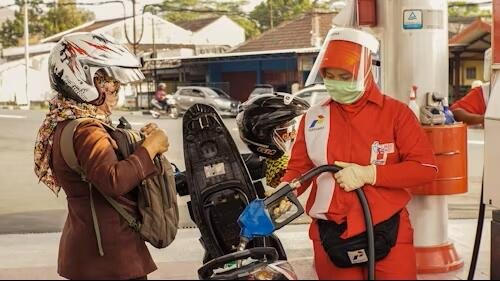 Konsumen SPBU Pertamina