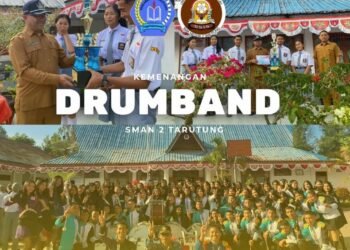 Drumband SMA Negeri 2 Tarutung Raih Juara Terfavorit di Semarak HUT ke-80 RI Tornado’s Club 46 Drumband SMA Negeri 2 Tarutung