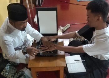 tes sidik jari santri primago