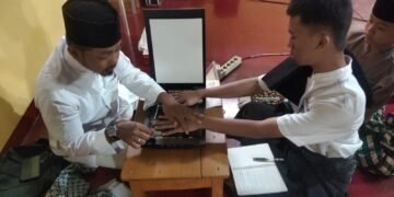 tes sidik jari santri primago