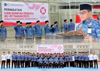 Lapas Bengkulu, Julianto Budhi Prasetyono, Hari Sumpah Pemuda 2025, Pemuda Pemudi Bergerak Indonesia Bersatu, Erick Thohir, Kemenpora RI, ASN Kemenkumham, Upacara Nasional, Semangat Kebangsaan, Pembinaan Lapas Bengkulu