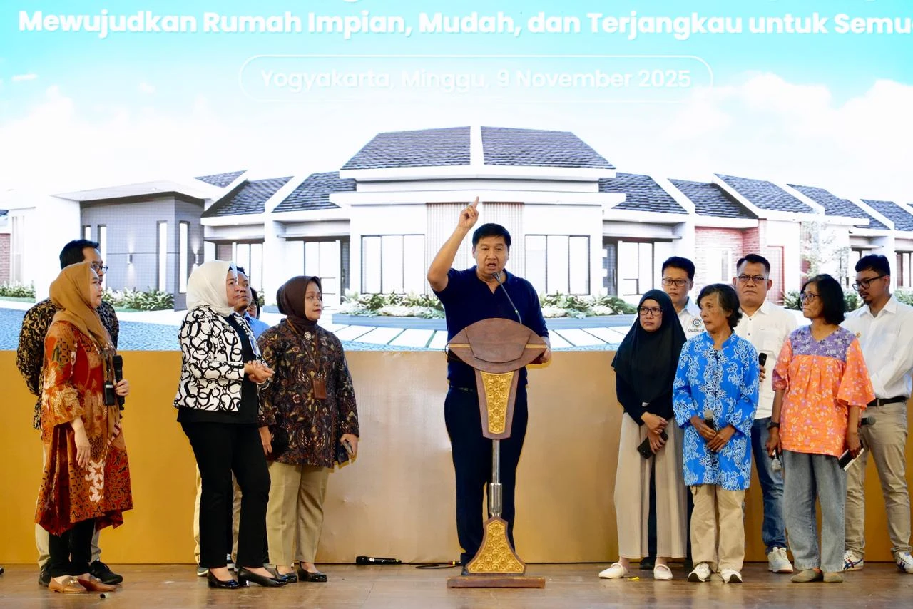 Kunjungi Yogyakarta, Menteri PKP: Akses Pembiayaan Perumahan Harus Makin Mudah bagi Rakyat