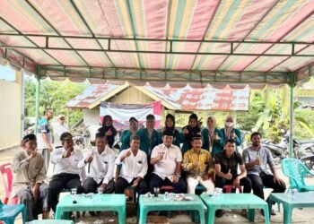 Mahasiswa KPM Kelompok 34 Universitas Islam Negeri Sultanah Nahrasiyah Lhokseumawe Ikut Berpartisipasi Dalam Pemungutan Suara Pemilihan Geuchik di Desa Cot Seumiyong Kecamatan Kuta Makmur 46 Geuchik