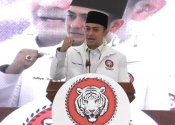 Siaran Berita Press Release 83 Sekjen PRI Aditya Yusma menyorot pentingnya peranan generasi muda dalam memperkuat demokrasi Indonesia. (Dok. Istimewa)