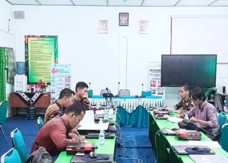 Evaluasi Pelaksanaan Pembangunan Gedung SBSN di MTs N 6 Bantul Adakan Pre Contruction Meeting (PCM) 46 MTsN 6 Bantul