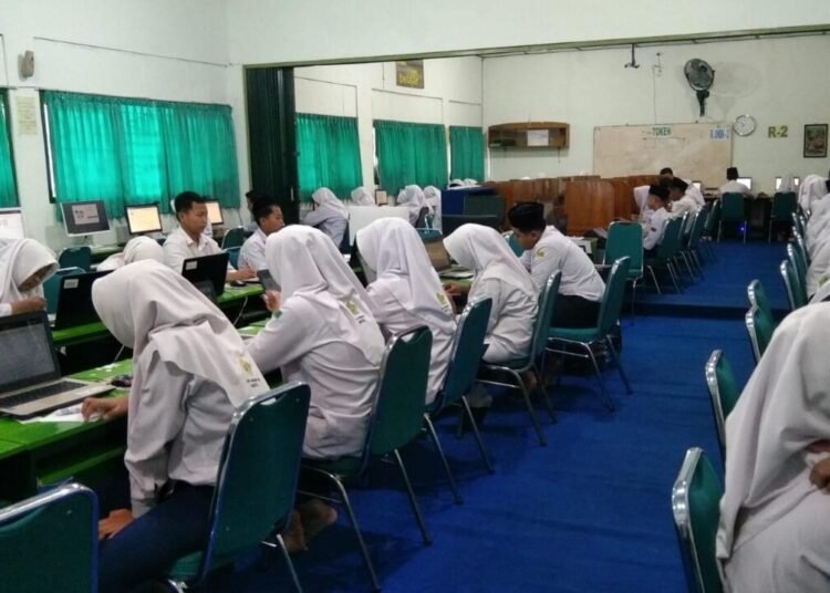 Siswa Siswi MTsN 6 Bantul Lancar Ikuti PP-TKAD Hari Kedua 46 MTs N 6 Bantul
