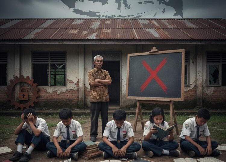 Perubahan Kurikulum 46 Ilustrasi ini dihasilkan oleh AI