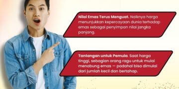 Harga Emas Naik (Sumber: Dokumentasi Pribadi)
