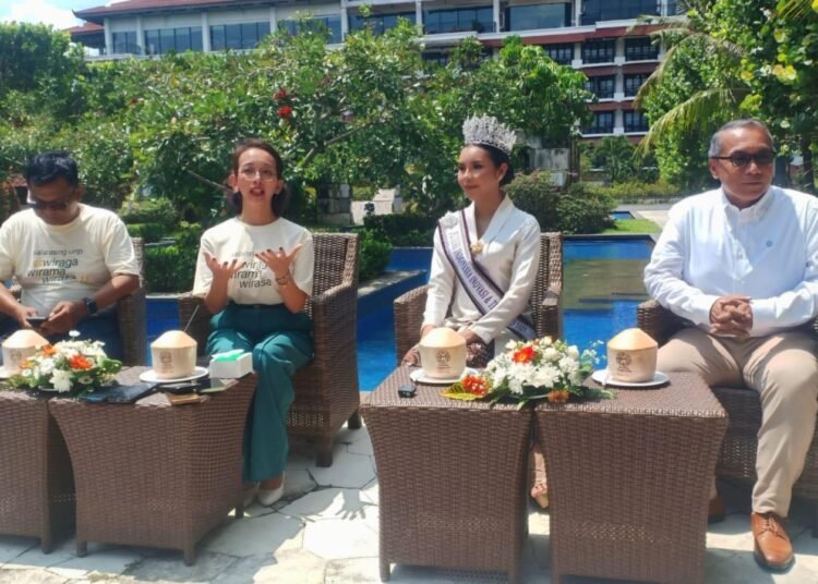 Gusti Bendara saat memberikan keterangan dalam Konferensi Pers JCWF 2025 di Mustika Resort (Foto Yusuf)