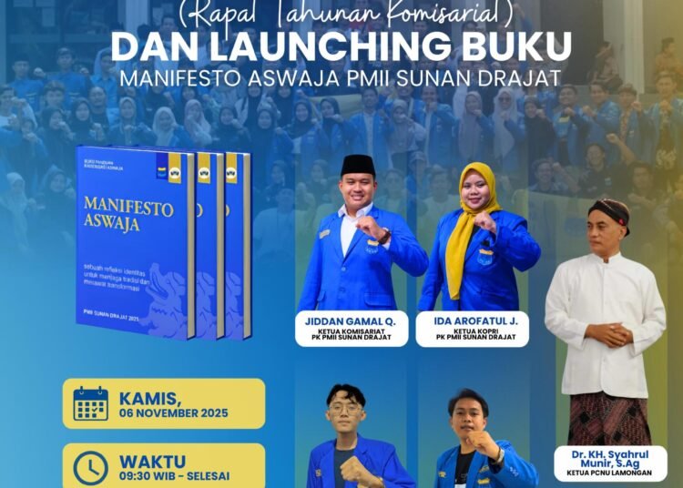 PMII Sunan Drajat Gelar RTK ke-XVIII dan Luncurkan Buku Manifesto Aswaja 46 IMG 20251105 WA0008