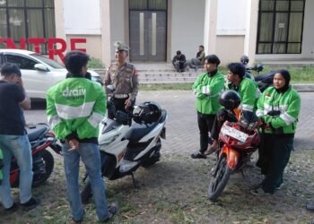 Polres Barru Sosialisasi Keselamatan ke Ojol!
