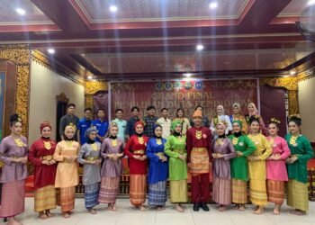 Penobatan Duta Pendidikan Seni Pertunjukan UPGRIP 2025 Menjadi Penanda Era Baru Identitas Kultural Akademik Berbalut Modernisasi Budaya Melayu Palembang 46 IMG 20251107 WA0013