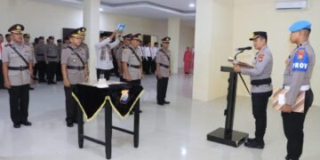 Polres Barru Gelar Sertijab