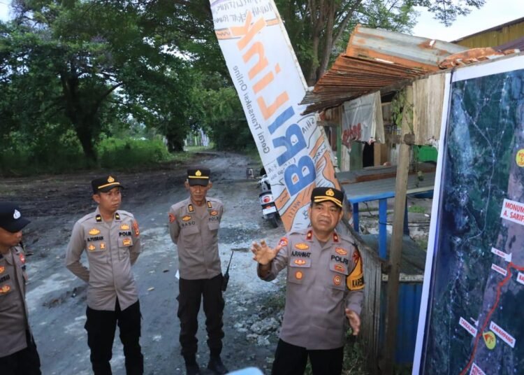 Polres Barru Monitor Ketat Jalur Napak Tilas Pacekke 2025