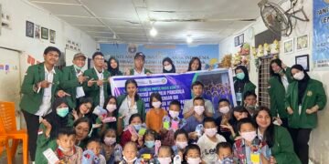 Kegiatan Sosialisasi di Panti Asuhan Universal Anak Indonesia, Kecamatan Medan Baru, Sabtu (1/11/2025)
