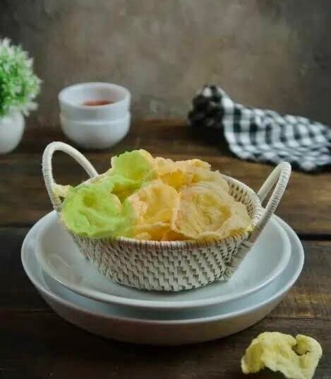 Emping Berbagai Rasa (Matcha, Strawberry, Coklat)