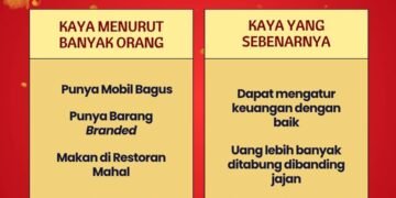 Definisi kaya sebenarnya (Sumber: Dokumentasi Pribadi)