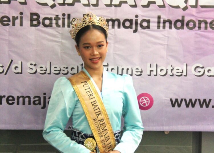 Press Conference : Ghefira Qiana Aqilla Runner Up IV Puteri Batik Remaja Indonesia 2025