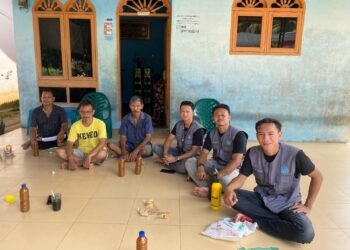 Pemanfaatan Limbah Kulit Pisang sebagai Bahan Baku Pembuatan Pupuk Organik Cair (POC) pada Kegiatan KKN di Desa Pasang Lela 46 Limbah Kulit Pisang