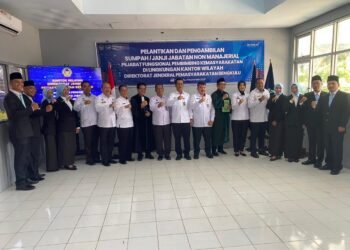 Karutan Yulian Hadiri Pelantikan JF PK Ditjenpas Bengkulu 48 Ditjenpas Bengkulu