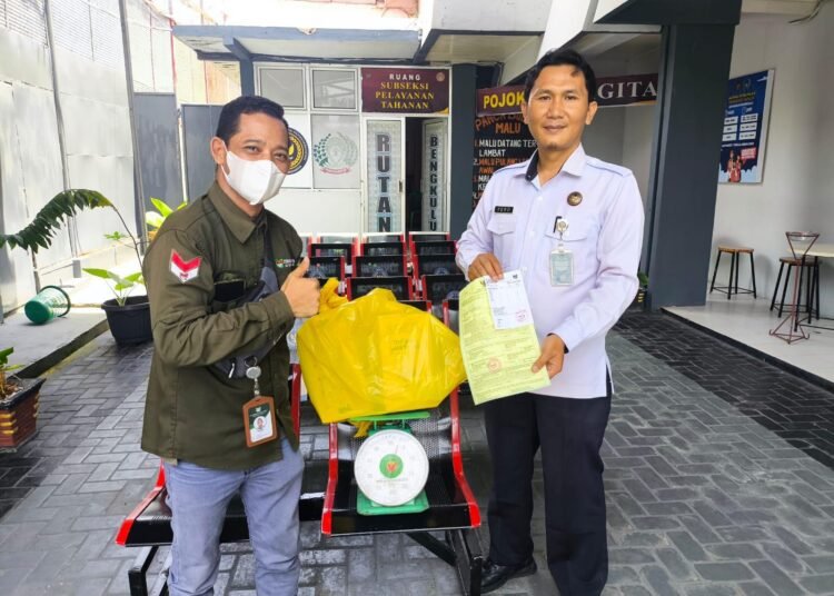 Rutan Bengkulu Serahkan Limbah Medis ke PT Indah Lestari Group untuk Pengelolaan Profesional 46 Rutan Bengkulu