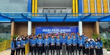 Kantor Pertanahan Kabupaten Asahan Gelar Upacara Bendera Peringati Hari Pahlawan