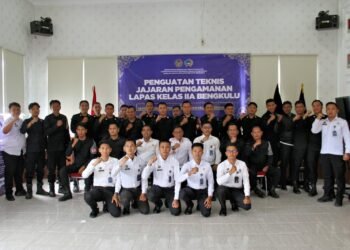 Lapas Bengkulu, Julianto Budhi Prasetyono, Hilmawan Indra Waskito, Supian Natalis, Penguatan Teknis, ADM Kamtib, Ka KPLP, Integritas Petugas, Keamanan Lapas, PRIMA, ELOK NIAN, Kemenkumham Bengkulu