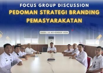Lapas Bengkulu Dukung Pembentukan Pedoman Strategi Branding Pemasyarakatan 46 Lapas Bengkulu, Direktorat Jenderal Pemasyarakatan, Best Victor Fasharoza, Strategi Branding Pemasyarakatan, FGD Branding, Citra Positif Pemasyarakatan, Kemenkumham Bengkulu, Reformasi Pemasyarakatan