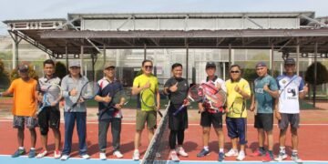 Lapas Bengkulu, Bapas Bengkulu, Tenis Bersama, Sinergi UPT Pemasyarakatan, Pembinaan Pegawai, Kemen Imipas, Kebugaran Pegawai, Olahraga Lapas, Kolaborasi Lapas Bapas